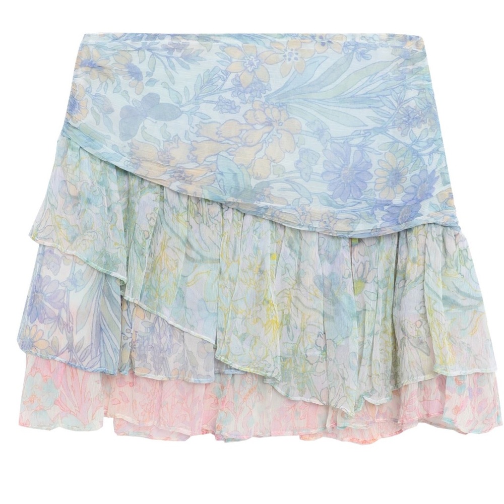 Floral Layered Skirt